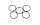 Kavo 3F / MF Spritze O-Ring 5x1 ( 5 Stk. ) - neu